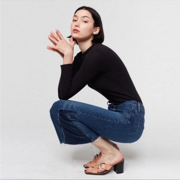 3x1 NWT Higher Ground Gusset Vasto Cropped Jeans sz24 - Picture 6 of 11